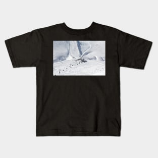 Saddle Chairlift at Treble Cone Kids T-Shirt